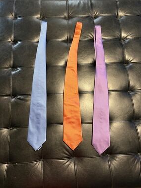 Set of 3 Bachrach Ties Multicolor
